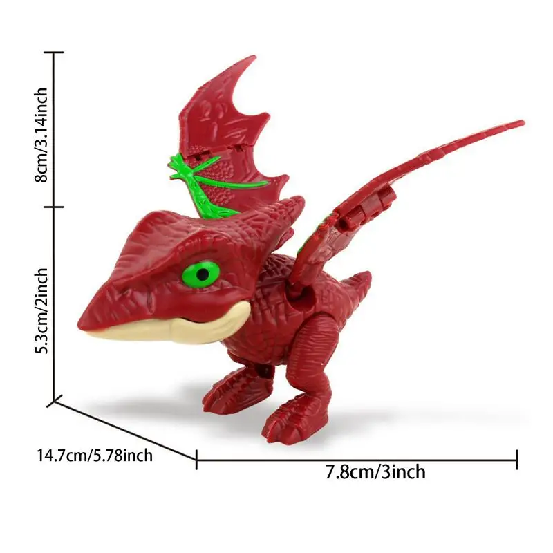 Finger Biting Dinosaur Toy Movable Joints Funny Dino Creative Tricky Simulation Dinosaur Model Toys Kids Educational Toys Gifts