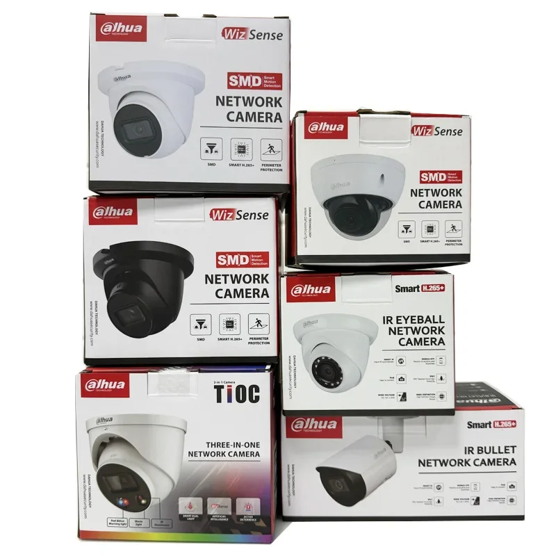8MP Smart Dual Dual Light Active Deterrence TiOC 2.0 Vari Focal Bullet WizSense Netzwerkkamera IPC-HFW3849T1-ZAS-PV