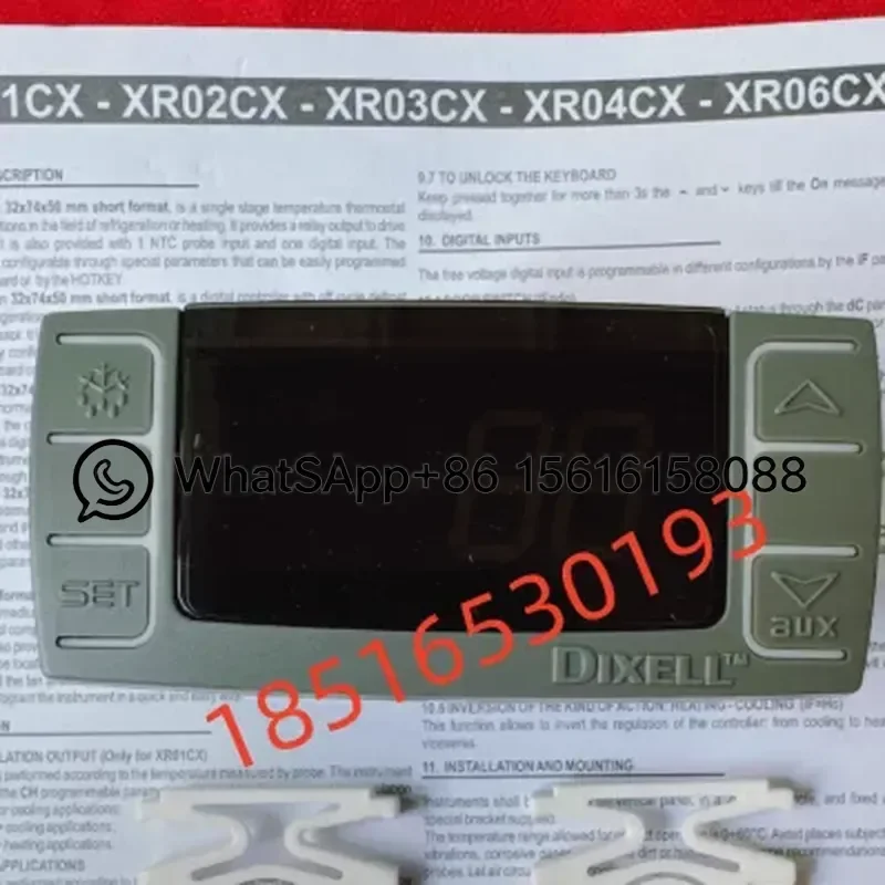 Copeland Dixell Elf Electronic Temperature Controller XR02CX-4N0F1 XR03CX-4N0F1 Digital Thermostat Refrigeration Control