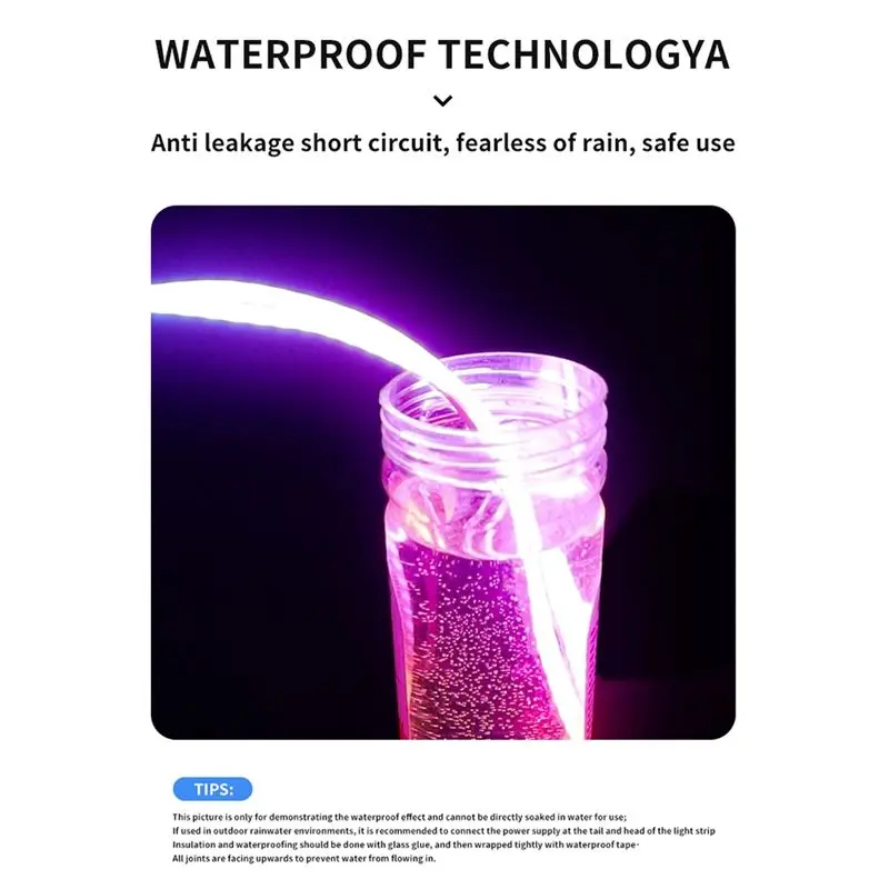 B92B For DJI AVATA 2 NEO Drone Luminous LED Light Strip RC Lights Night Flight Button Switch