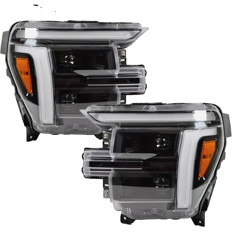 

Factory Hot SellingFor Ford F150 Raptor LED 2024 Black Headlight Right And Left Passenger Side RL3Z13008C RL3Z13008F Headlamp Hi