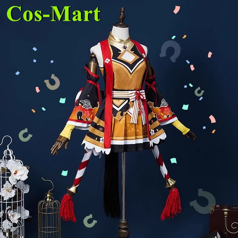 Cos-Mart Pretty Derby Kitasan Black Cosplay Costume Female Lovely Battle Uniform Activity Party Role Play Clothing