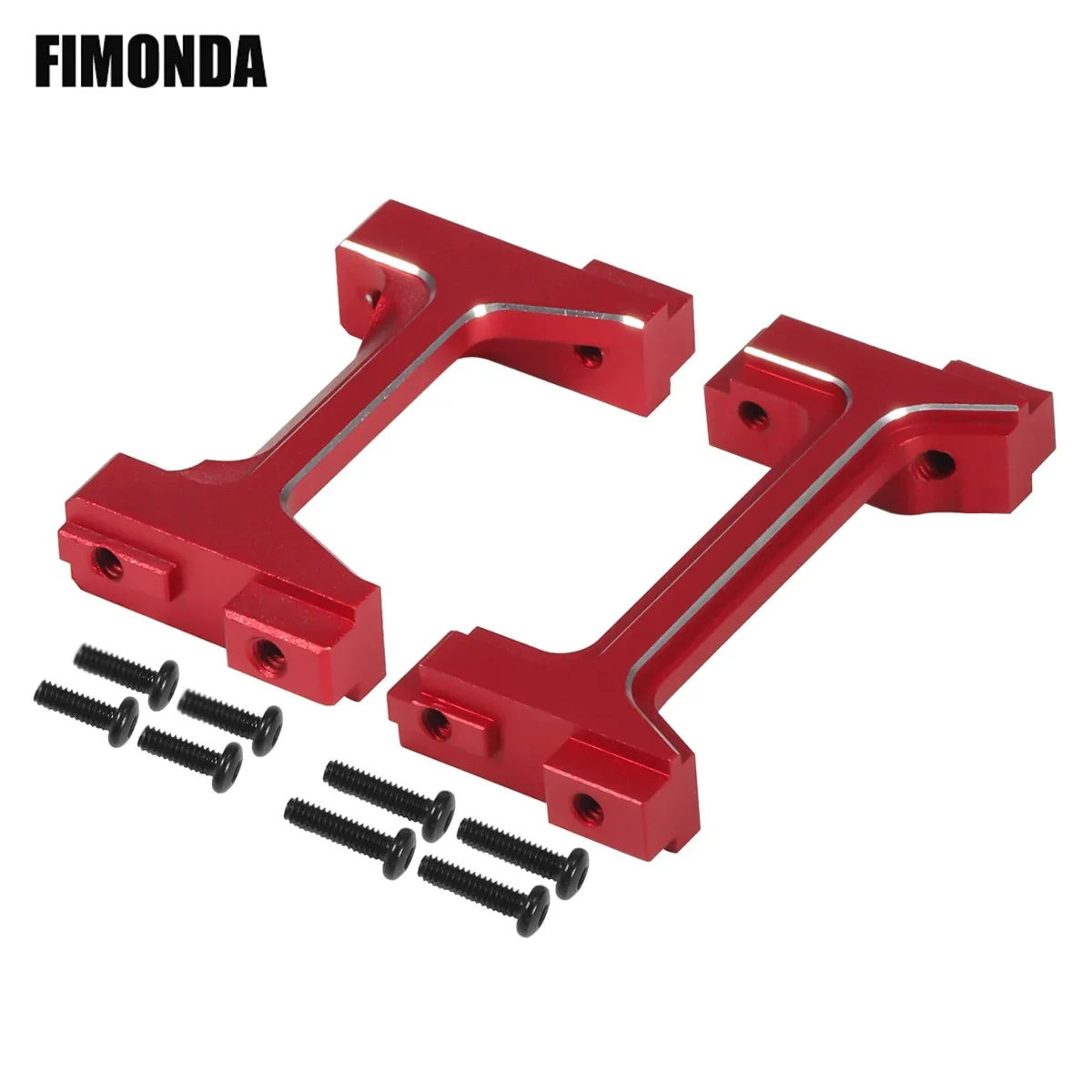 Aluminum Alloy Front Rear Bumper Mount for 1/18 RC Crawler TRX4M Defender Bronco Chassis Upgrade Parts