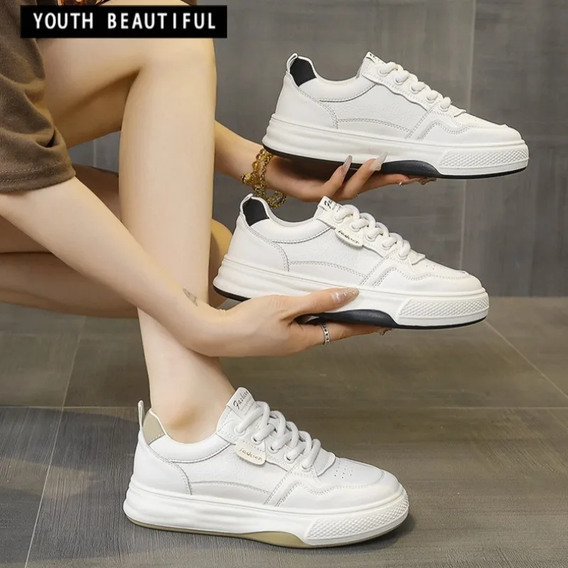 Brand Skateboard Shoes Women Platform Sneakers Spring Autumn Women Tennis Sports Shoes Casual Flats Shoe Vulcanized Shoe Zapatos