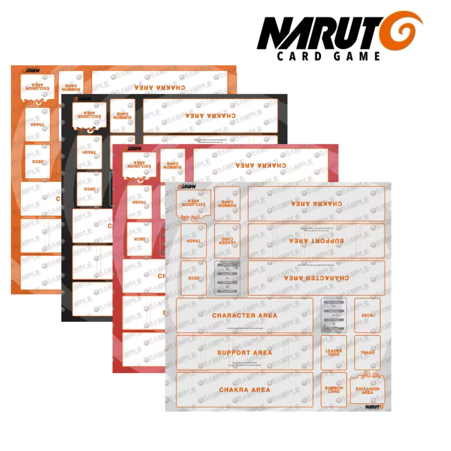 Board Game Naruto - แผ่นรองเล่นเกมการ์ด Naruto Classic ขนาด 600x600 มม.