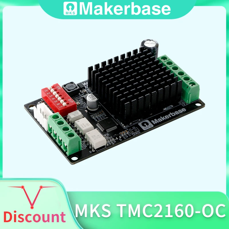 Makerbas Mks Tmc2160_oc Tmc2160 Stepper Motor Driver Cnc 3d Printer Parts  High Torque Ultra Quite For Gen L Sgen