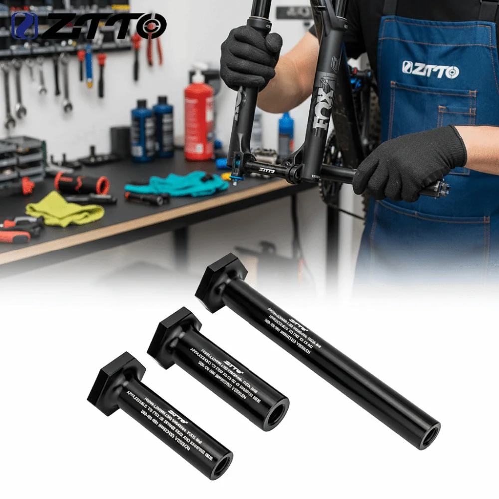 ZTTO شوكة الدراجة أداة إزالة الساق السفلى سبائك الألومنيوم 3 حجم شوكة دراجة تعليق صيانة ل الثعلب 32 34 36 38 40 مللي متر SC TC #4