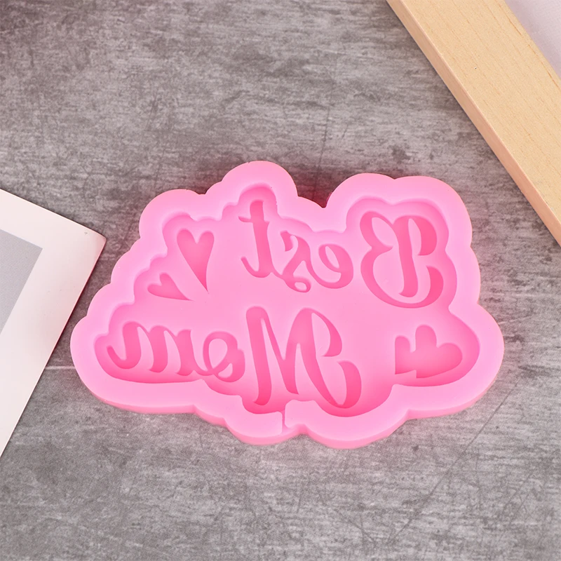 1Pc Mother\'s Day Silicone Mold Family Love Cake Decoration Mother Gift Fondant Chocolate DIY Kitchen Baking Fudge Tool