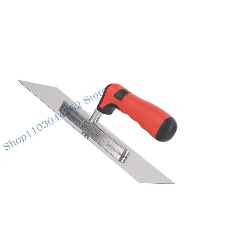 مجرفة التجصيص من الفولاذ المقاوم للصدأ، مسجات الحوائط الجافة للأسمنت، أداة تجصيص لتشطيب البناء #5