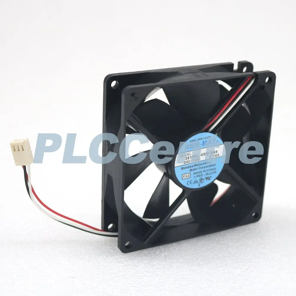 Imagem -04 - Nmb 3610kl05w-b49 para Fanuc 24v 0.16a 90x90x25 mm Ventilador A90l-0001-0378 Novo