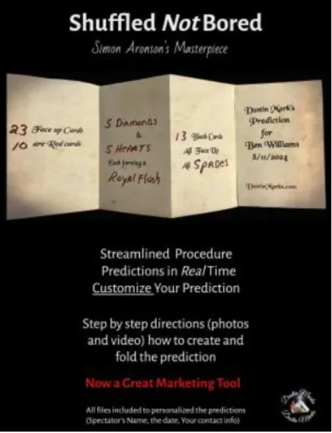 

Shuffled Not Bored by Dustin Marks - Magic tricks (Instant Download)