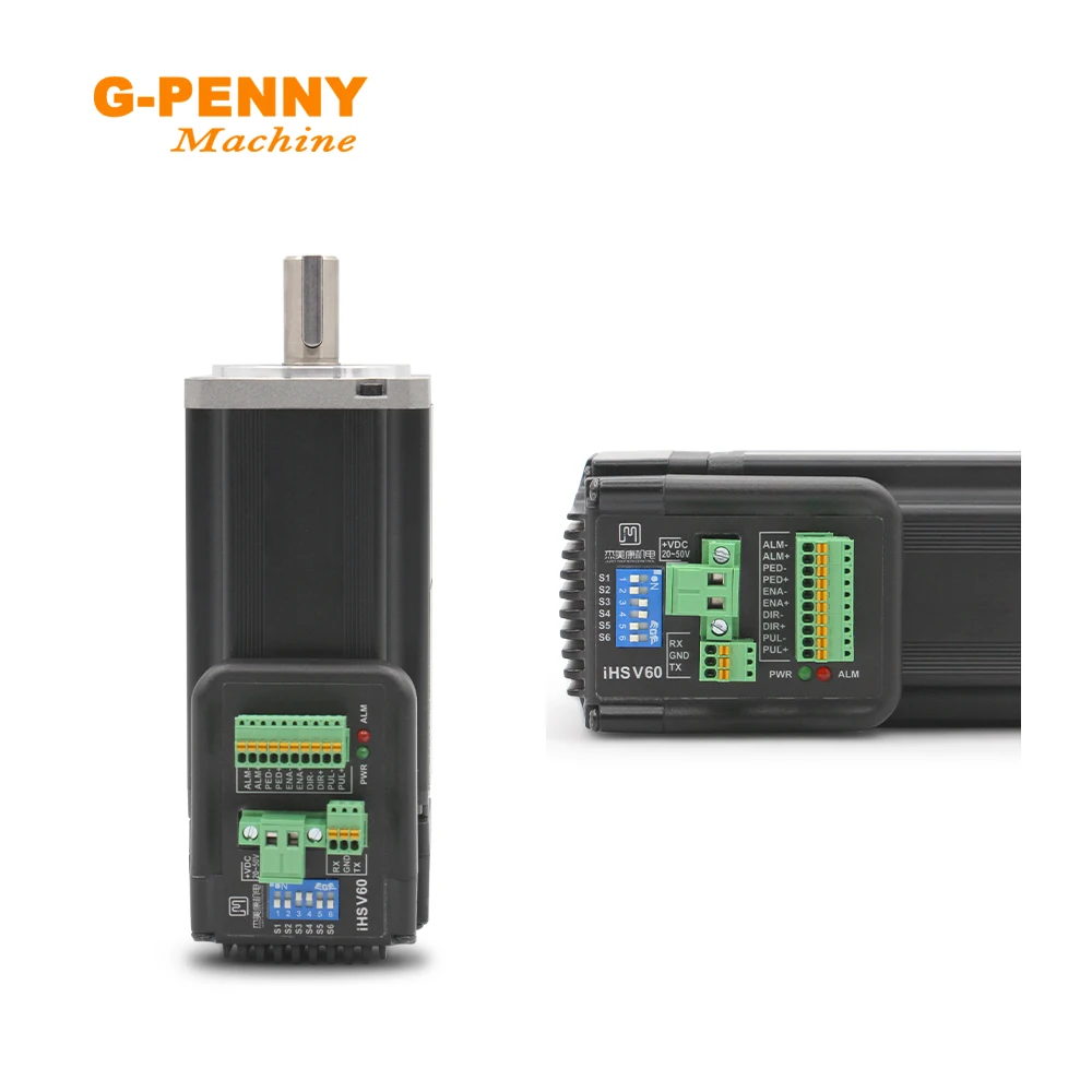 G-Penny 400W JMC 3000rpm الإصدار-6 محرك سيرفو مع سائق 1.27N.m محرك سيرفو صغير وسائق