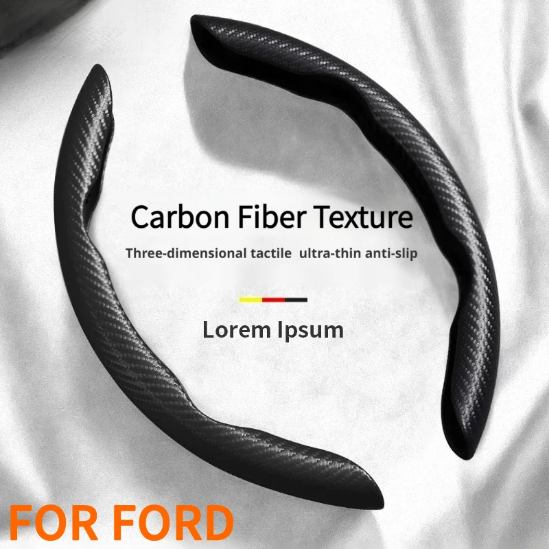 Suitable For Ford Car Steering Wheel Covers F-150 Bronco Focus Mondeo/Fusion Explorer Edge Escape/Kuga Transit Fiesta Ranger
