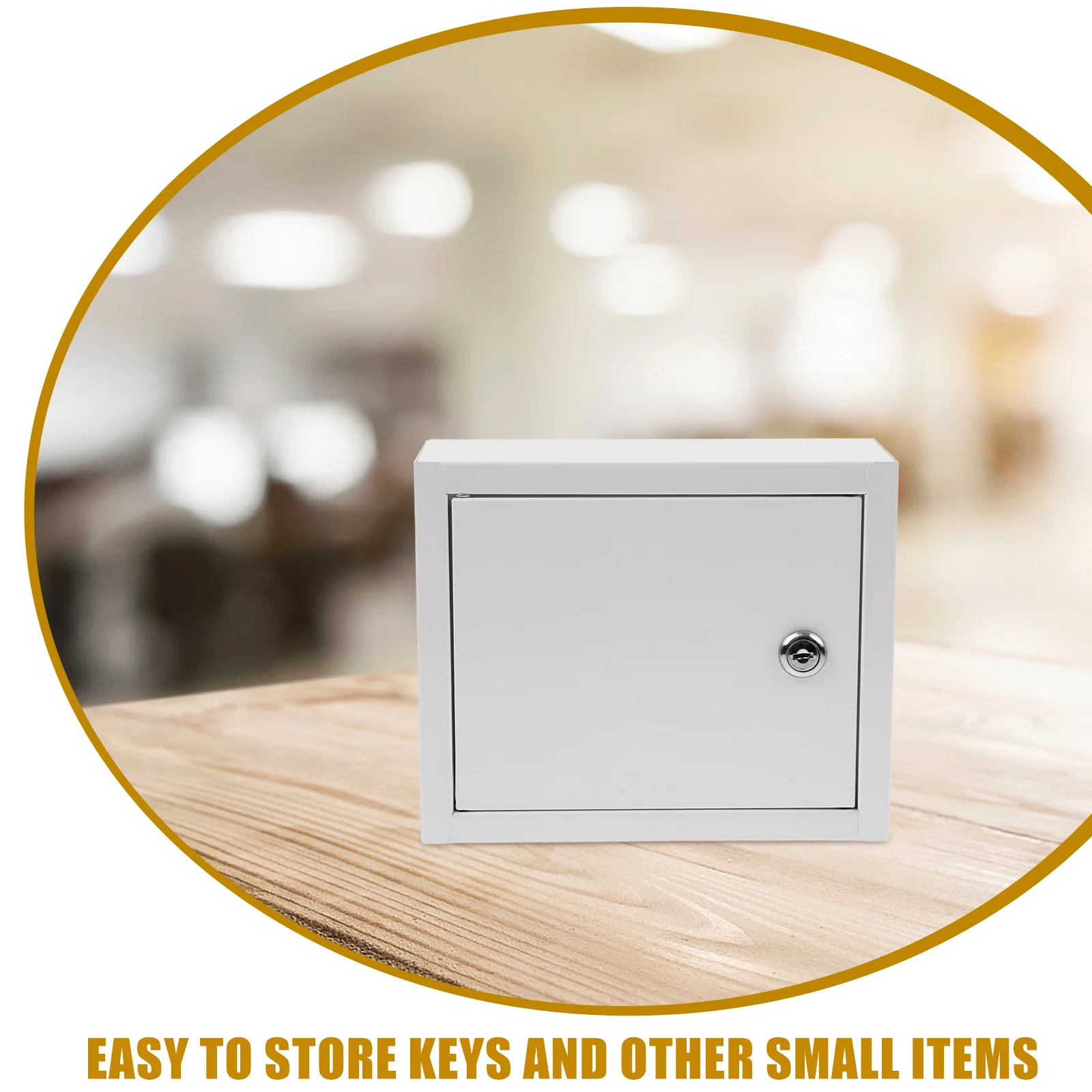 

Wall Mounted Milk Box Lock Outdoor Package Delivery Box For Porch Front Door Secure Storage Case Milk Container Wall