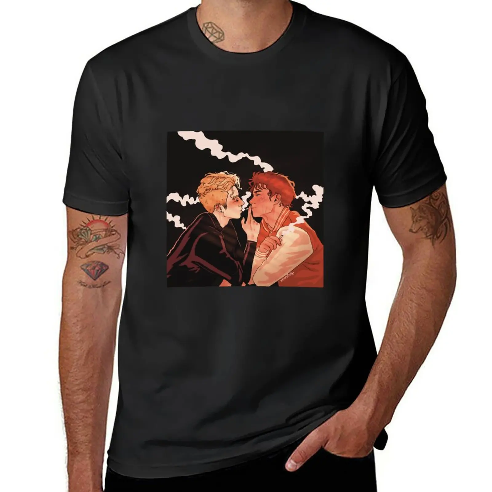 Cigarette Pipedream T-Shirt Aesthetic clothing cute tops sports fans mens cotton t shirts