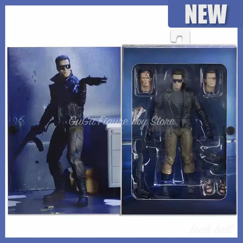 

Фигурка Neca Terminator T-800, фигурка Арнольда Шварценеггера, стоящая фигурка Gk, статуя, украшение для стола, игрушка, подарки