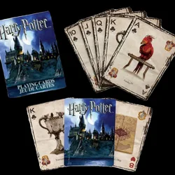 Harries Castle Poker Creative Board Game Potters Hogwarts quattro college badge carte di intrattenimento intorno alla collezione