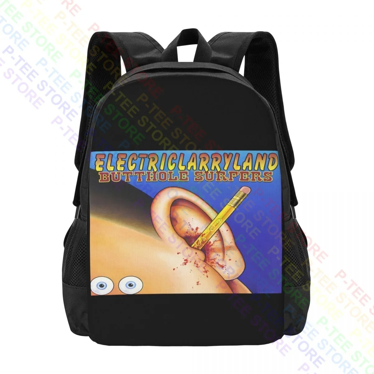 

Butthole Surfers Электрический larryland Cd CoverBackpack большой емкости, портативный, для бега на открытом воздухе