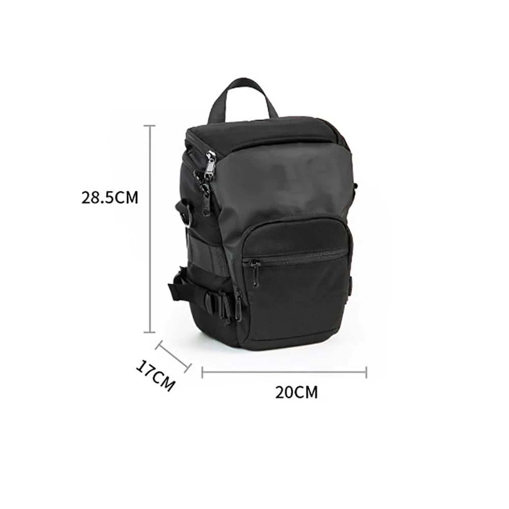 High Quantity Waterproof  C amera Shoulder Bag Case DSLR C amera Professional Shoulder Bag With Two Side Bags