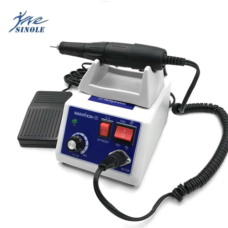 Dental 35000 RPM E Type Polishing Micro Motor Handpiece for Dental Lab Micromotor Polisher N3 New Marathon Polishing Unit