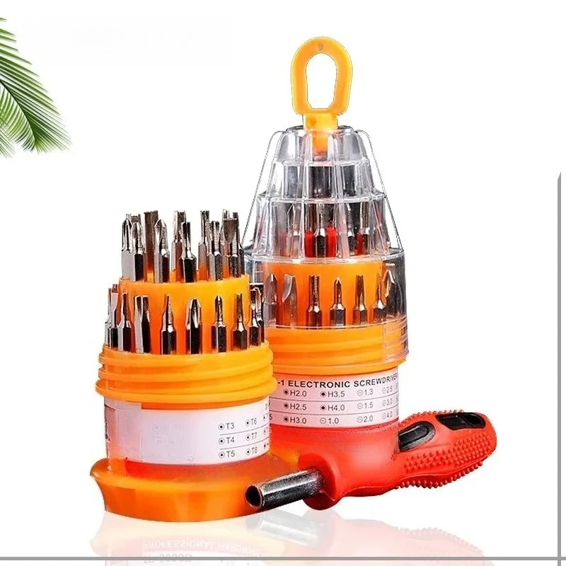 ​31 in 1 Screwdriver Set, Multi-Function Manual Screwdriver Kit, Combination Tool Kit with Various Bits