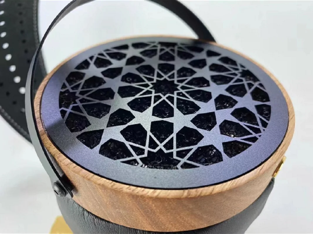 DIY 헤드폰 외장 키트, 나무 쉘 컵, 헤드셋 헤드밴드, 하프 파트, HIFI 음악 애호가 이어폰, HiFIMAN AUDEZE LCD, 100mm