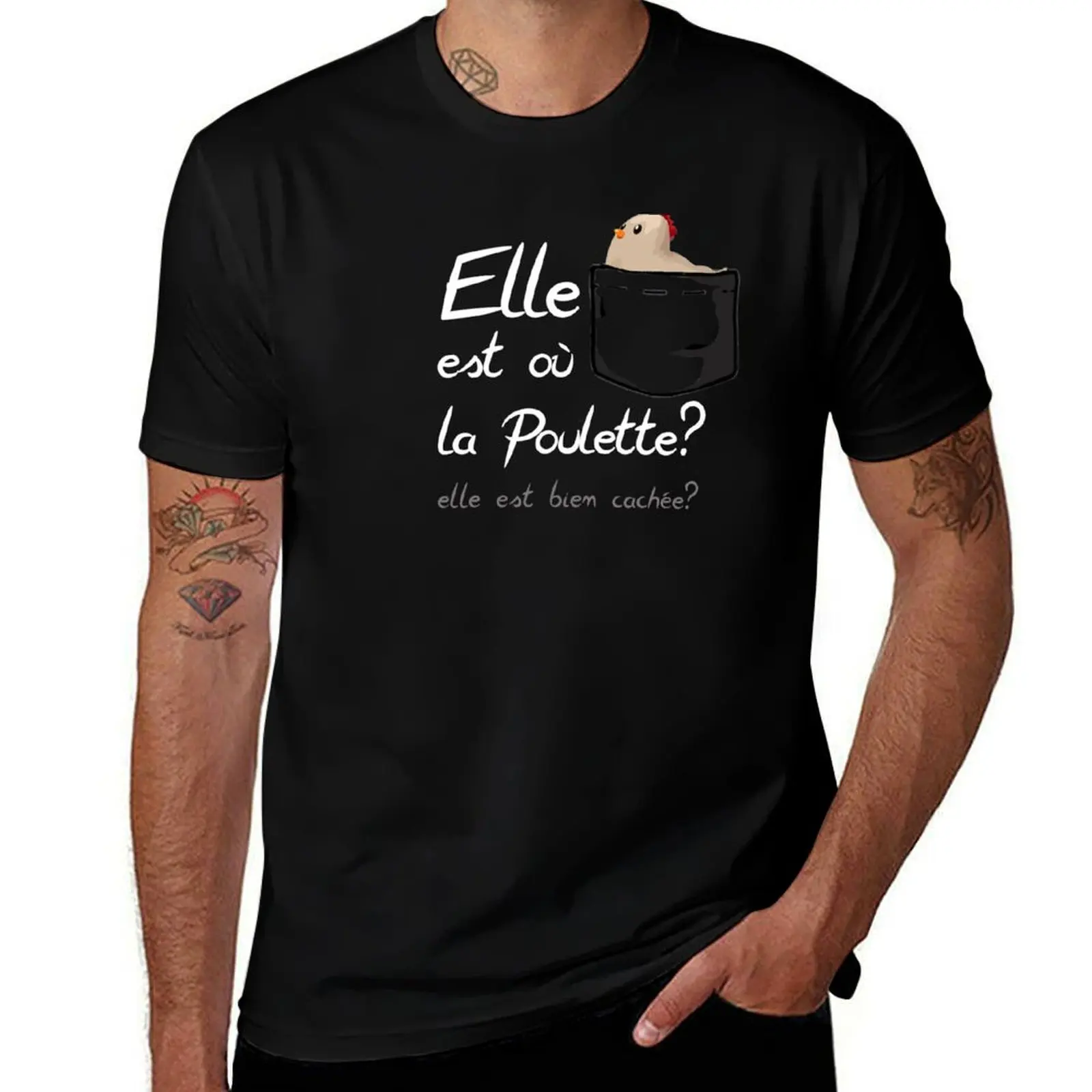 well hidden T-Shirt Retro Style Print Casual Top T-Shirt