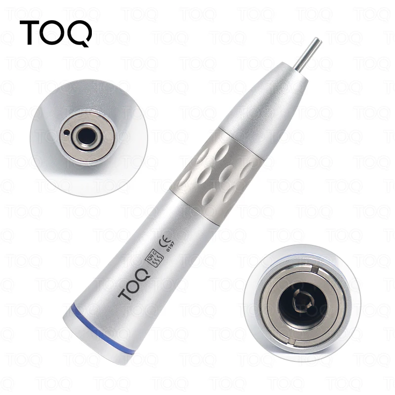 Dental Low Speed Handpiece Polishing Micromotor Contra Angle Air Motor Kit 2 4Hole