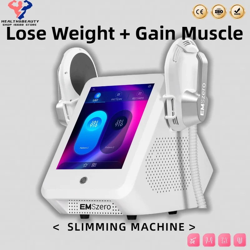 

EMSZERO Machine 2025 Professional 6500W 14 Tes HIEMT RF EMS Muscle Stimulator Body Slimming Machine with 5 handles