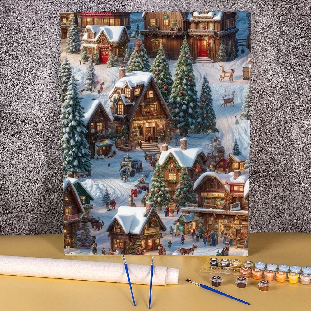 Snow Town Number Dr…