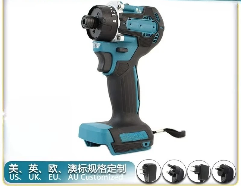 487 lithium battery brushless screwdriver household electric air cannon high torque impact wrench screwdriver