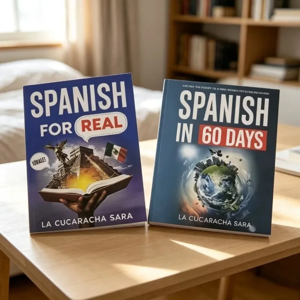 Spanish beginners are provided with two self-study materials for daily conversation practice and cultural insights within 60days