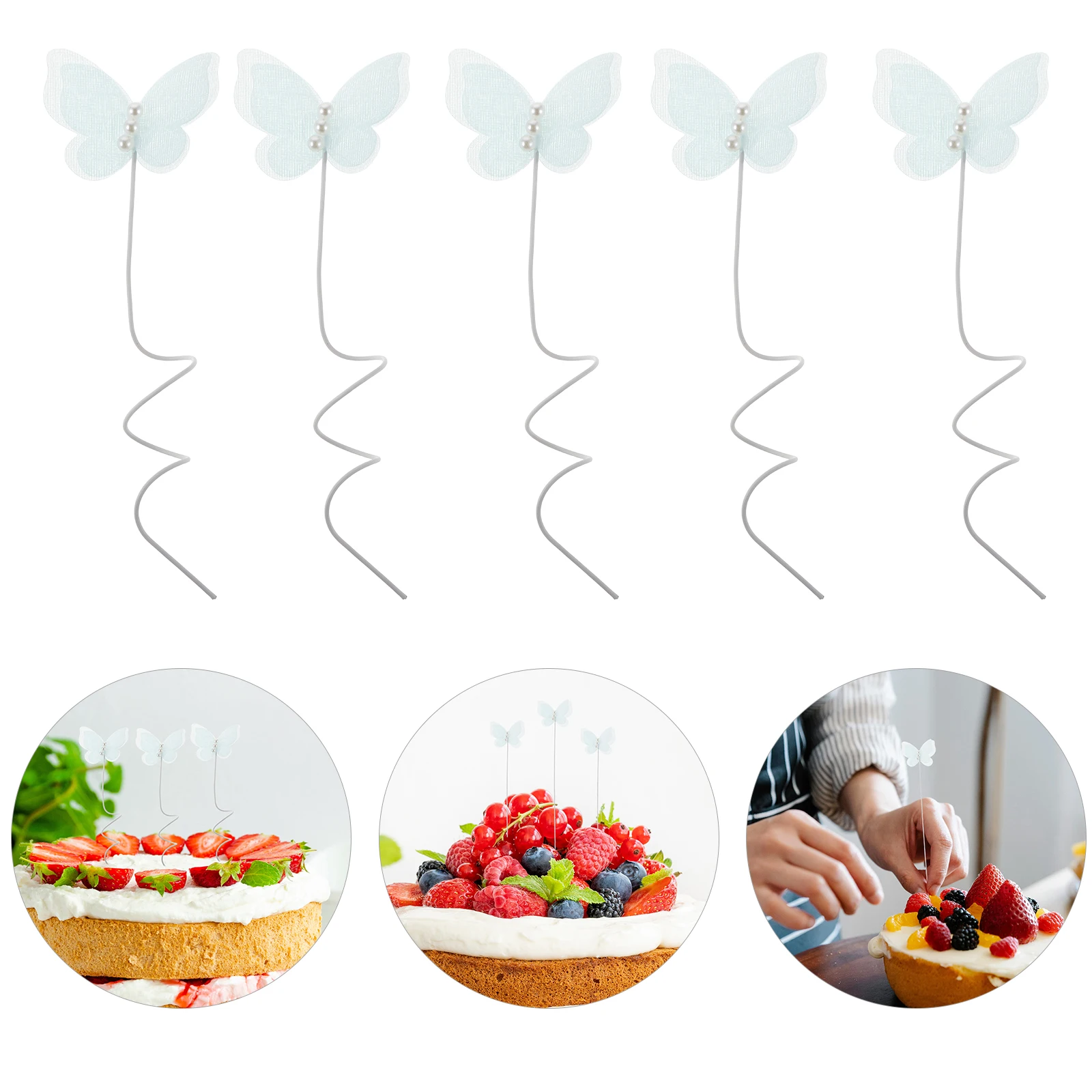 

15 Pcs 3d Butterfly Cake Toppers Elegant Dessert Decorations For Girls Women Birthday Engagement Wedding Celebrations