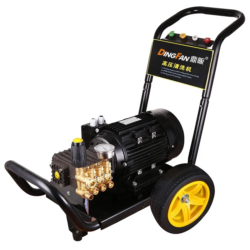 Portable Water Jet High pressure Cleaner, 2.2Kw 100Bar High Pressure Car Washer