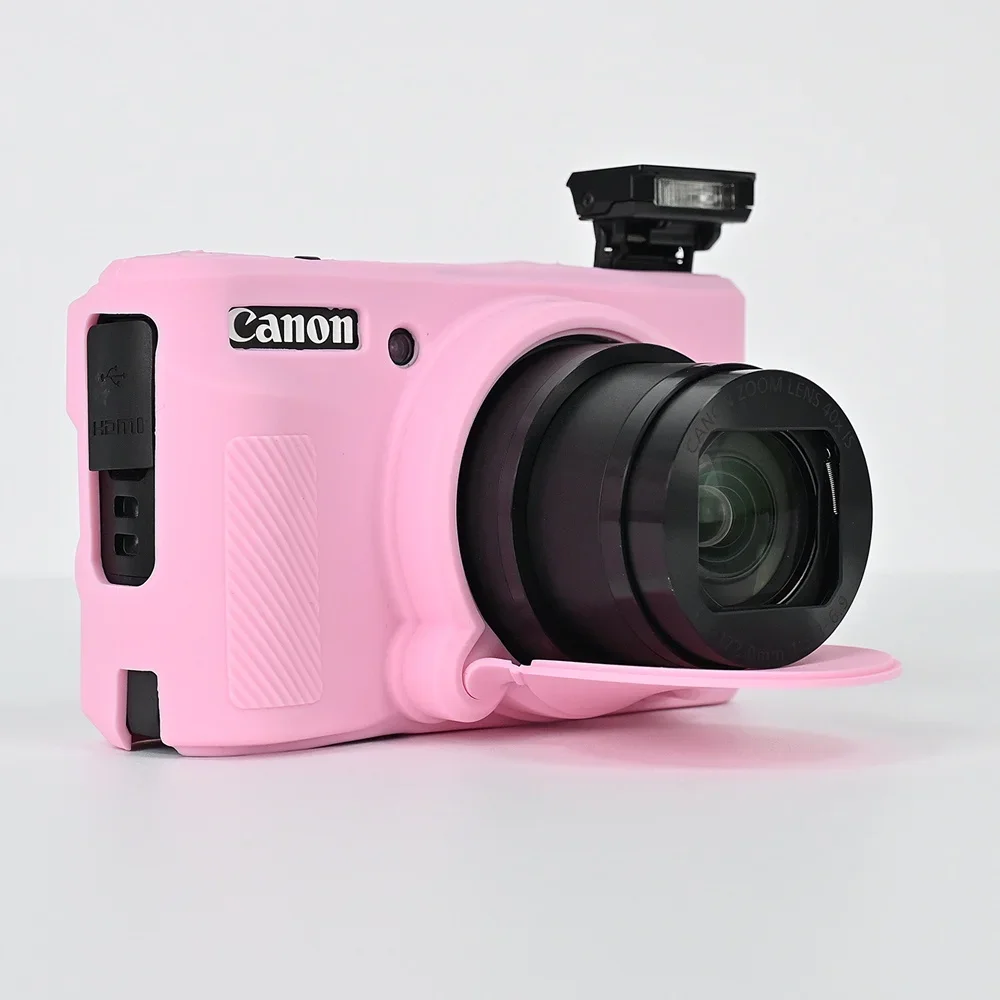 For Canon PowerShot SX730 SX740 SX740HS silicone Case Camera Bag Skin Rubber Camera case Cover Skin