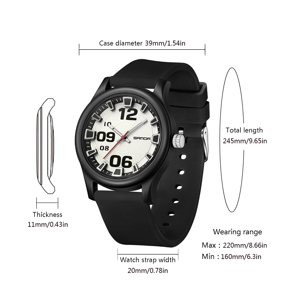 Fashion women\'s watches, simple casual Soft silicone strap lady watches waterproof, nurse watches for woman, ladies wristwatch