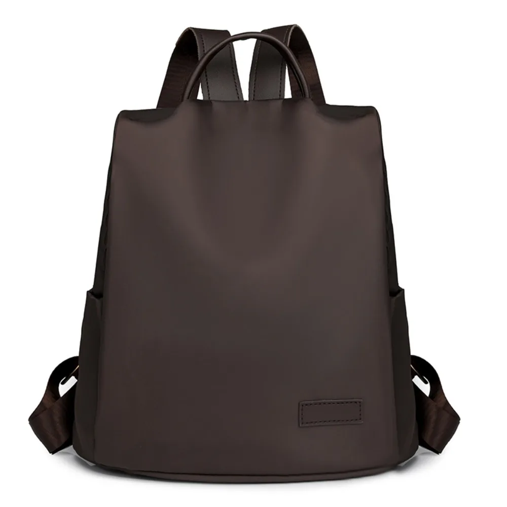 

Leisure Large Capacity Nylon Backpack 15.6Inch Oxford Student School Bag Anti-theft Multiple Pockets Travel Shoulder Bag Women