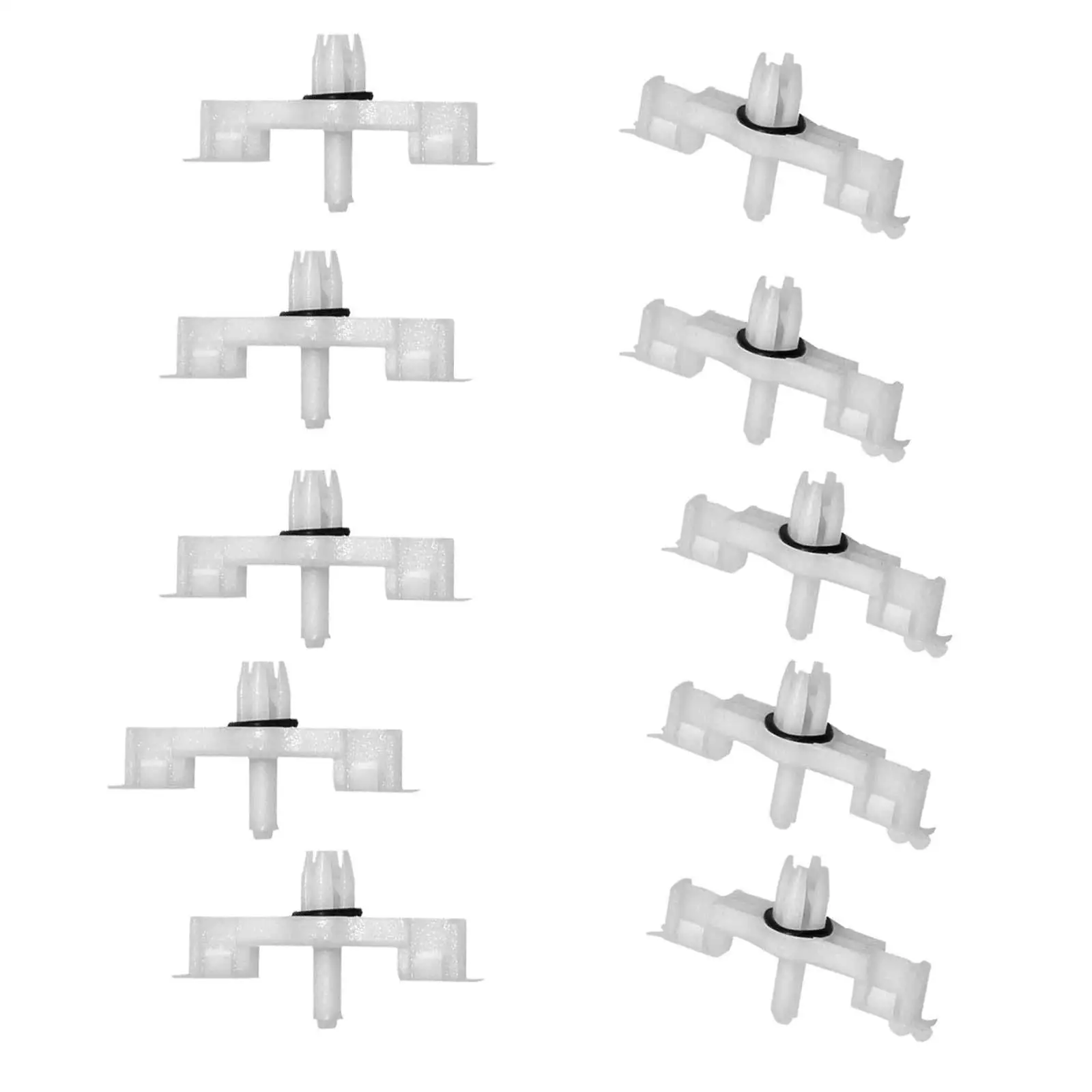 10-Pack Door Scuff Plate Fasteners, Simple Setup, Compatible with 95555954700 and 7L0853547A