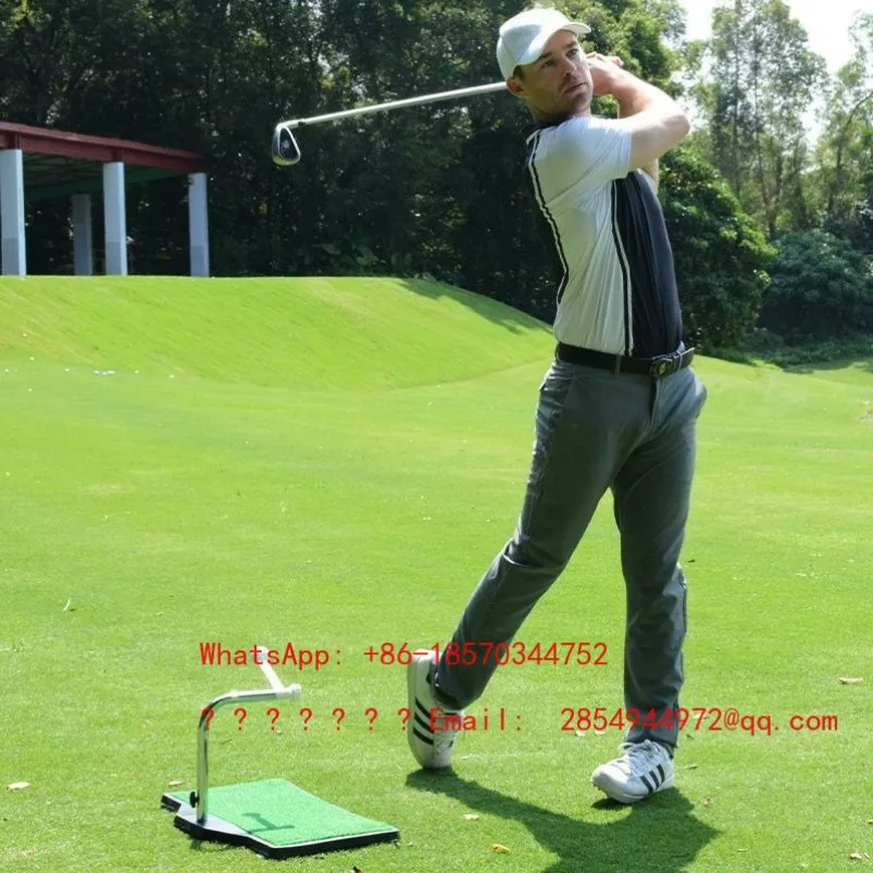 Golf Swing Practitioner Multifunctional Home Practice Strike Pad Trainer