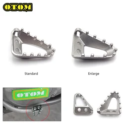 Motorcycle For KTM HUSQVARNA GASGAS Rear Brake Pedal Lever Step Plate Tip SX SXF XC XCF EXC EXCF XCW XCFW FC FX FE TE TC MCF ECF