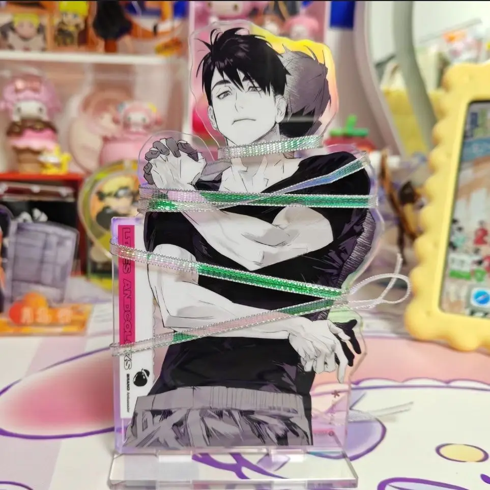 Haikyuu Acrylic Stand Kuroo Tetsurou Figure Display Miya Atsumu Anime Goods Collection Desk Decoration Ornament Accesorios Gift