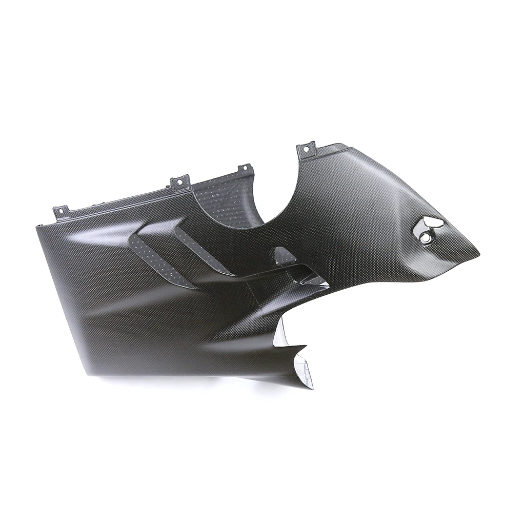 Carbon Fiber Engine Belly Pan Spoiler Fit Du cati Panigale V4 2022-2023 Shockproof Racing Bike Mod Parts