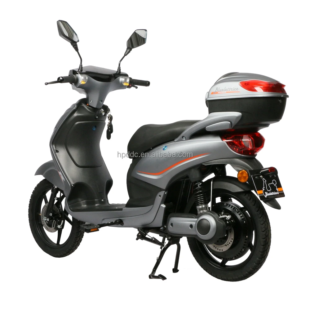 EEC Elektrisches Moped Leistungsstarker 48V800W Elektroroller mit Zwei Sitzen CE-Zulassung mit 48V20AH Blei-Säure-Akku Abnehmbar