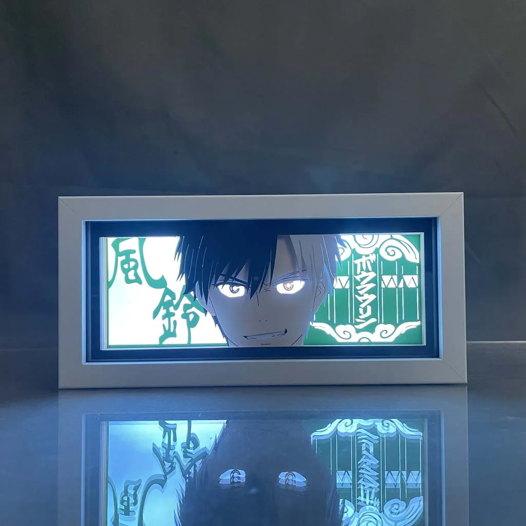 

Haruka Sakura Wind Breaker Paper Cut Lightbox For Room Decor Desk Manga Shadow Box Kid Birthday Gift Table Lamps Anime Light Box