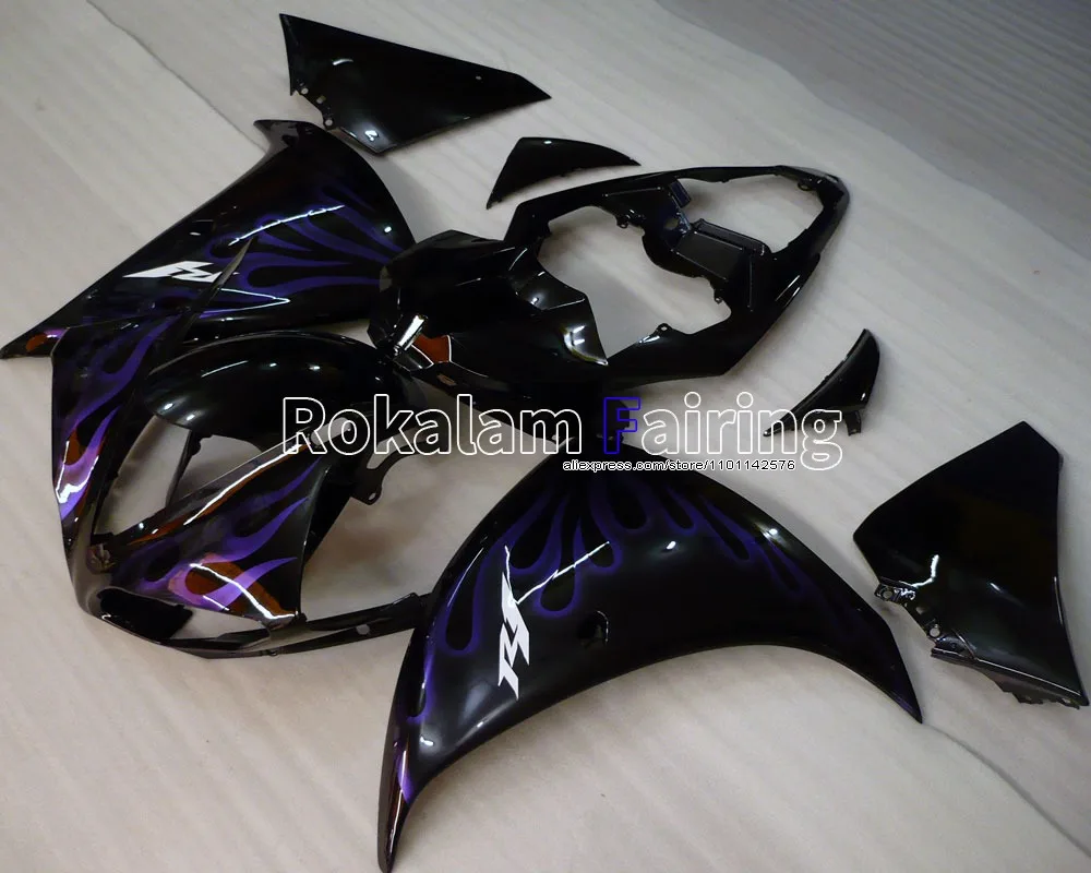 

Blue Flame For Yamaha 2009 2010 2011 YZF-R1 YZFR1 09 10 11 YZFR1000 YZF R1 Motorcycle Body Fairing (Injection molding)