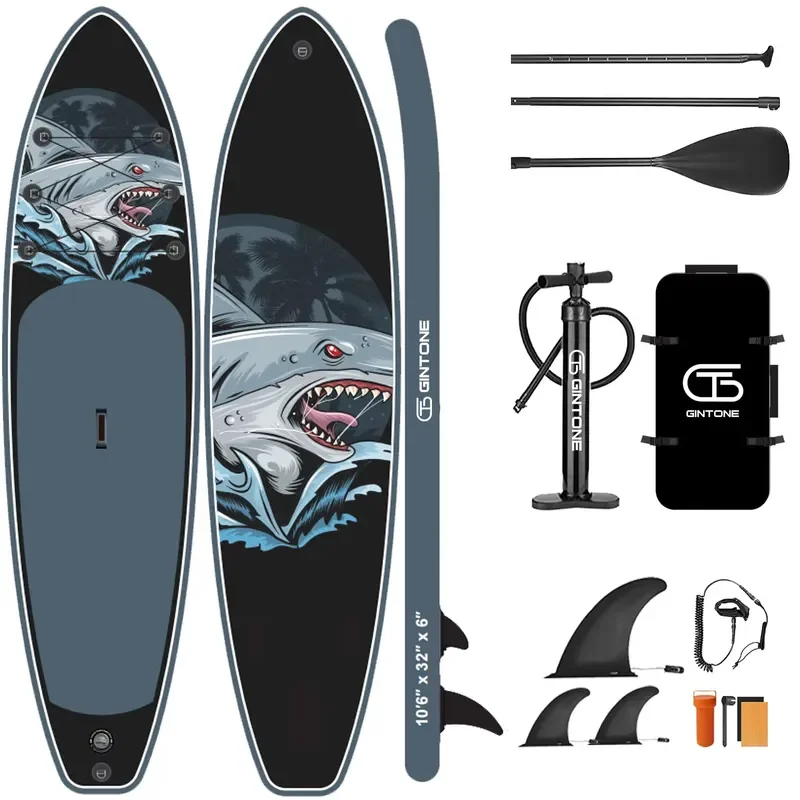GINTONE Customized Wholesale Paddleboard Sap Sub Fishing Gonflable Surf Standup sup Inflatable Stand up Paddle Board
