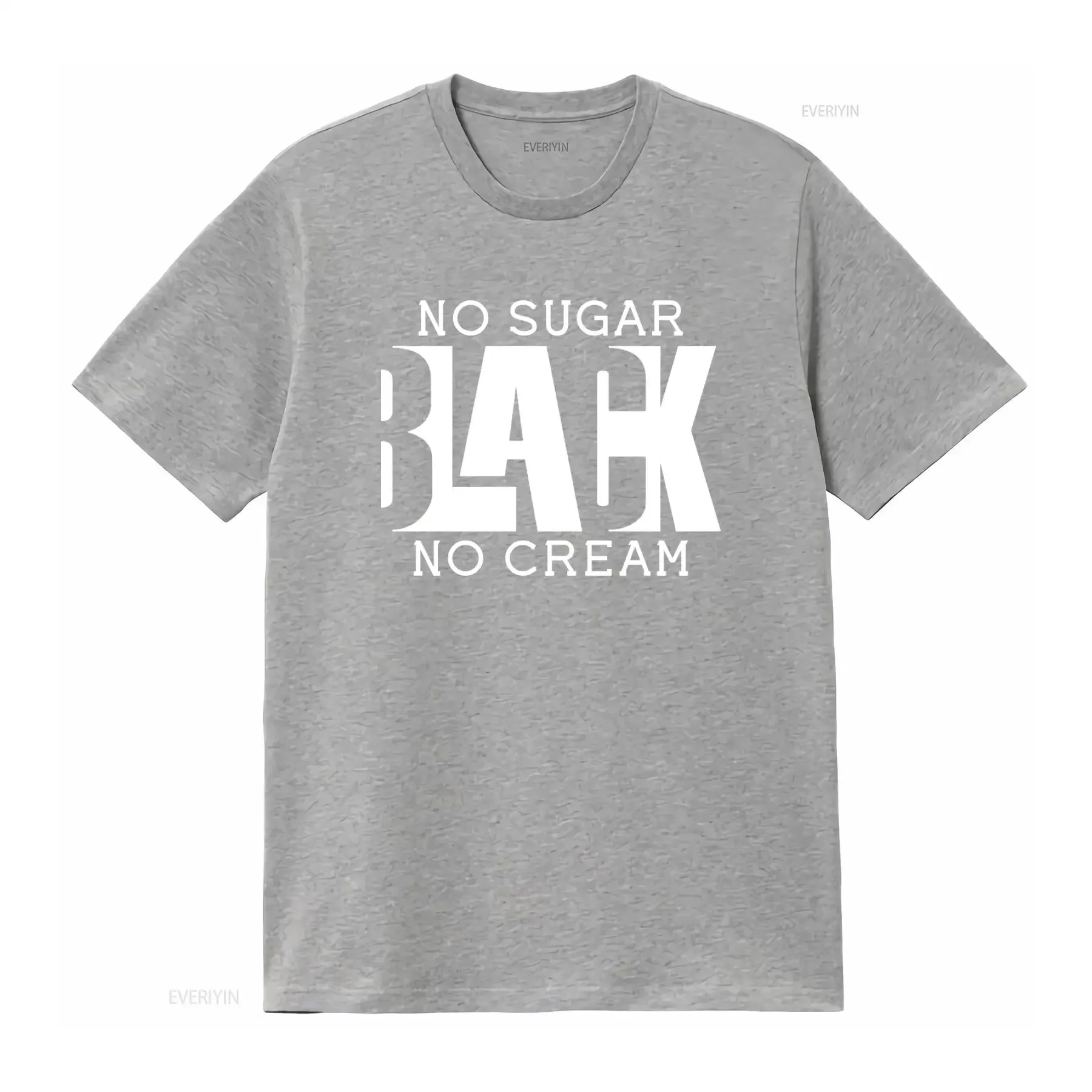 Black No Sugar Cream T Shirt Juneteenth Independence Day History Month 4Xl 5Xl vintage Washed Stylish Stretched graphic Casual view 3