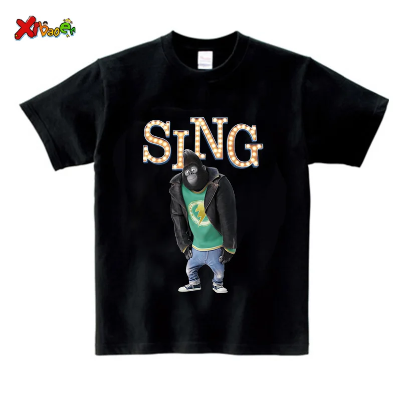 Sing Family Shirt Movie Cosplay Shirt Funny Party Shirts Sing Kids Adults T Shirt Family Matching Outfits Couple Matching Outfit