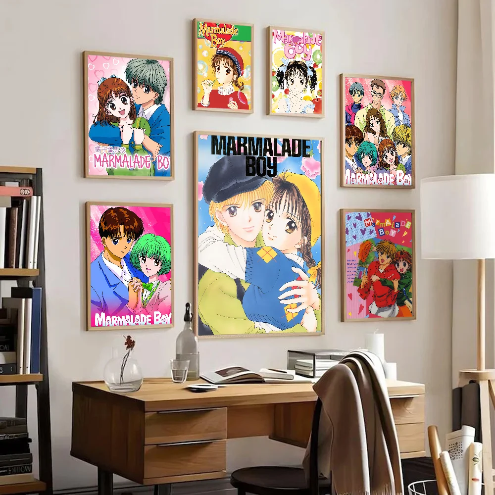 

Anime Marmalade Boy Classic Vintage Good Quality Prints And Posters Whitepaper Sticker DIY Room Bar Cafe Aesthetic Art Wall