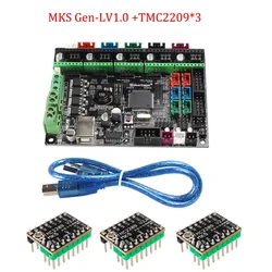 RAMPS MKS Gen-L V 2.1 1.0 Control Board 3D Printer Parts With TMC2209 TMC2208 Uart Mode Gen L for Ramps1.4 A4988 DRV8825